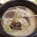 韓国料理 ホンデポチャ - 結構入っている。