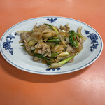 中華料理 公園 - 肉にんにくネギ炒め