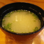 Tasukezushi - 味噌汁　