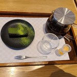 Waka Fe Tsumugi - 三重県産抹茶の濃厚テリーヌ　セット　全景