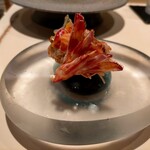 鮨 なかや - 車エビ（尾・頭）素揚げ