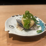 梅の木 - イワシの酢味噌。うまい。