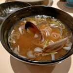 鮨 なかや - あさり椀