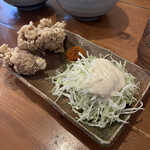 げんこつ - セットの唐揚げ