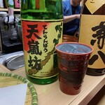 天ぷら はせ川 - 山いも焼酎は初めてかも