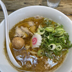 東京ラーメンショー 極み麺 - 大量のネギがまた良いアクセントになっていました！