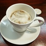 キッチン ブルー グローブ - 後半はミルクを入れます