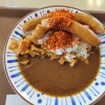 すき家 - ファイヤーソーセージカレーミニ　650円