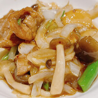 中国料理 青冥 堂島本店 - 牛肉のオイスターソース炒め②
