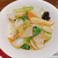 中国料理 青冥 堂島本店 - ミニ五目焼そば①