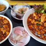 蔵王飯店 - マーボーセット