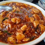 蔵王飯店 - マーボーセットのリトル麻婆丼