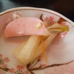 蔵王飯店 - マーボーセットの御新香