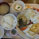 雷鳥荘 - 朝食（バイキング）