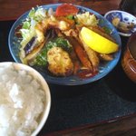 サン・レイク - わかさぎのフライ定食