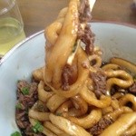 肉伊勢うどん　￥　600　