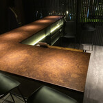 薪炭まだら - 2階のワインバー空間