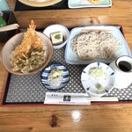蕎麦処 マルホン - 天丼セット