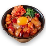 海鮮ユッケ丼（あったかごはん）