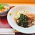 そばじ - 料理写真:あさりご飯と国産海苔そばセット