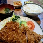 とんかつ　けやき - ・松ロースカツ定食1250円