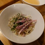 麺屋さくら - 塩だれのあえ玉