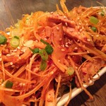 味醂亭 - 辛ネギチャーシュー　自家製チャーシューを特製たれでネギと和えました。