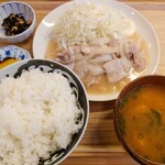 浜松町 さゝ木 - 生姜焼き定食