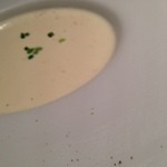 オステリア・エッコ - とうもろこしの冷製スープ