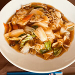 静内エクリプスホテル　スカイレストランSAKURA - チャーメン900円