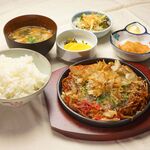 Shigure-yaki set meal