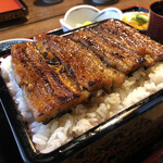 うなぎの 東海亭 - うな重二段重ね
