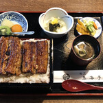 うなぎの 東海亭 - うな重二段重ね
