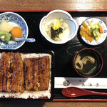 うなぎの 東海亭 - うな重二段重ね