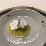 ラトリエ あべ - 甘夏とピスタチオの爽やかなパルフェ