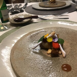 ラトリエ あべ - フォアグラと鳴門金時の出逢い♡