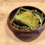 ACiD brianza - 香ばしくてサクサクで、コクのある甘みが黒糖のようで。揚がっているところがヤングコーンとはまた違うサクサク感だったり。要素が盛りだくさんなんだけど、絶妙なバランスなのがいつも素晴らしいです＼(^o^)／