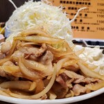 うら銀座くらぶ - 満足感が高い黒豚生姜焼き