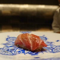 麻布十番 鮨 無銘 - 大トロ
