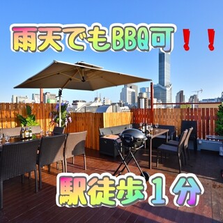 青空と夜景のBBQビアガーデン 新大久保 Terrace_2