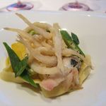 リストランテ　ウミリア - 夏の息吹のフェットチーネ　バジルのプロフーモ