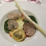 リストランテ　ウミリア - ブロード イン トルテッローニ　サマートリュフ