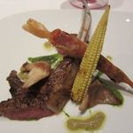 リストランテ　ウミリア - 北海道産ワインラムのデュエット　サルサ　ドゥエ　ヴェルディ