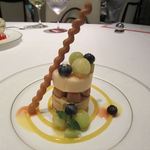 リストランテ　ウミリア - メロンとキャラメルアイスクリームのコンビネーション