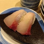 Sushinomusashi - 寿しのむさし 上堀川店のひらまさ137円（13.08）