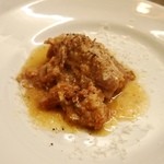 TRATTORIA AL SODO  - 贅沢ランチのメイン料理（仔牛スネ肉の煮込み）