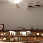 土湯別邸 里の湯 - ラウンジ奥の書斎スペース