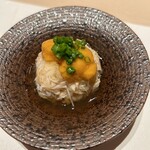 鮨 こいせ - 毛蟹の蒸し寿司