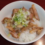 ラーメン小川屋 - チャーシューくず丼