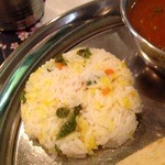 スリーヤ マンダル - ライス。混ぜご飯的でよろし！